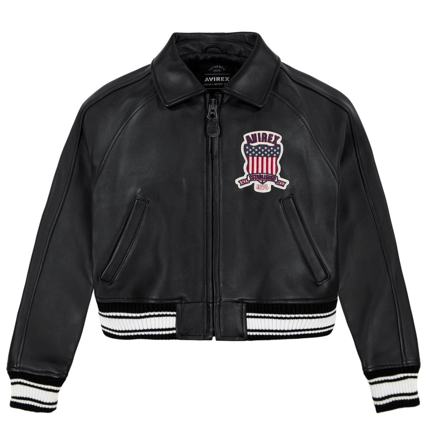 WOMEN’S CROPPED AVIREX ICON BLACK