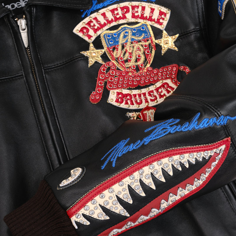 PELLE PELLE AMERICAN BRUISER PLUSH SCHWARZ FÜR DAMEN
