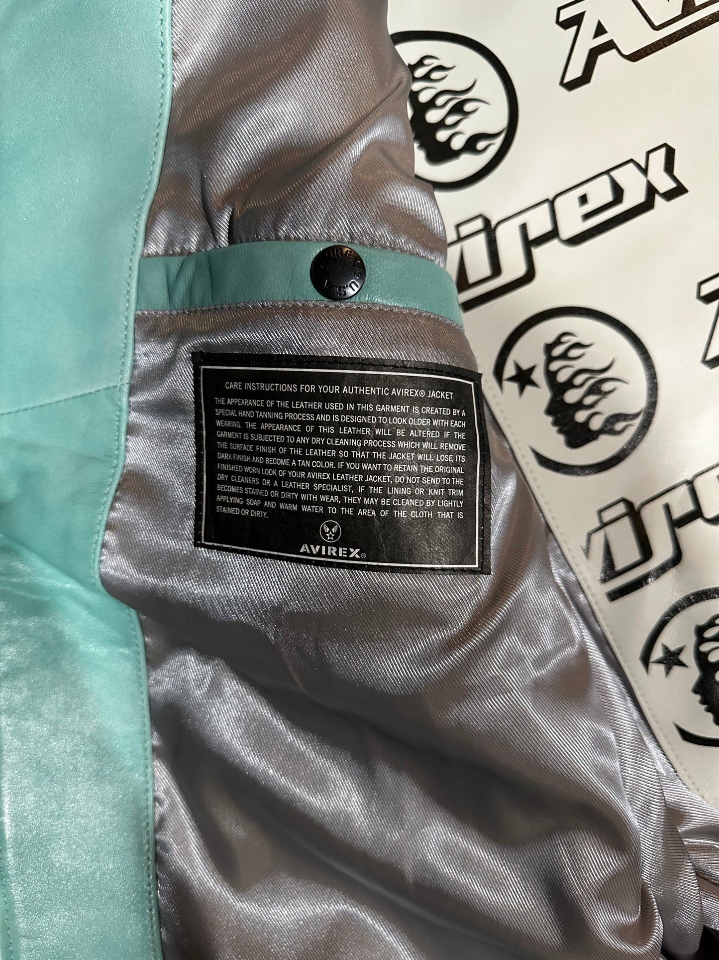 AVIREX ICON x HELLSTAR TURQUOISE