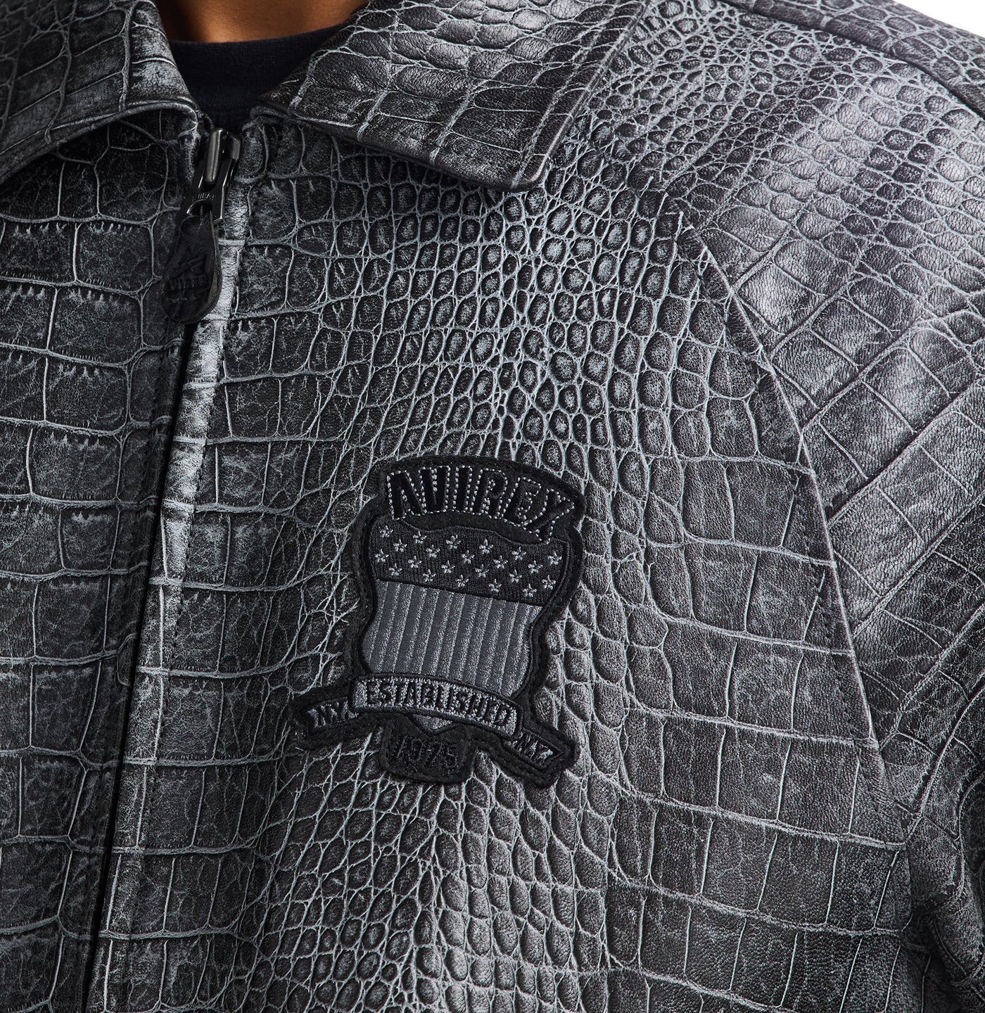 LIMITED EDITION DISTRESSED CROC AVIREX ICON