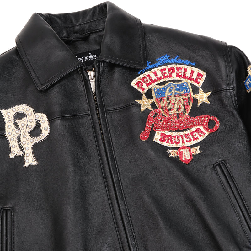 PELLE PELLE AMERICAN BRUISER PLUSH SCHWARZ FÜR DAMEN