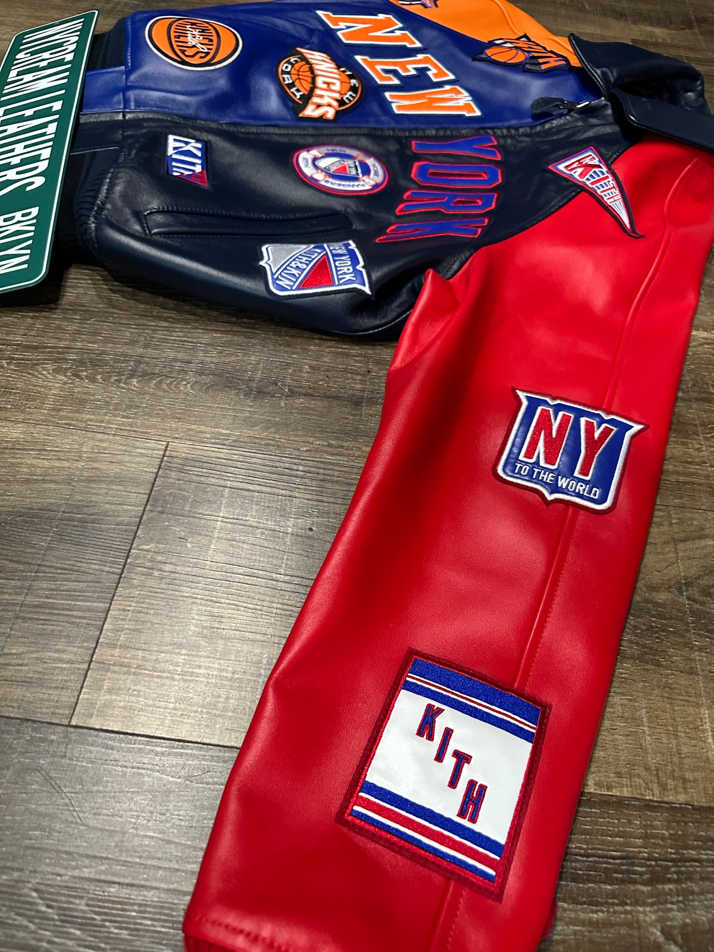 KITH & AVIREX for MADISON SQUARE GARDEN Sports Icon Jacket (MULTI)