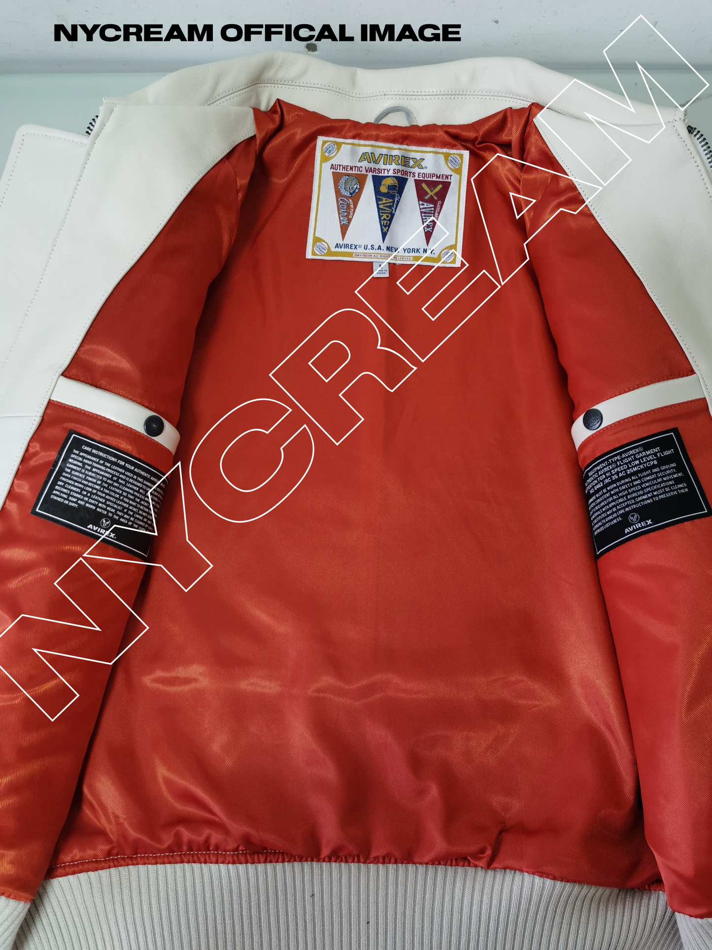 AVIREX x KITH NEW YORK KNICKS ICON (WHITE)