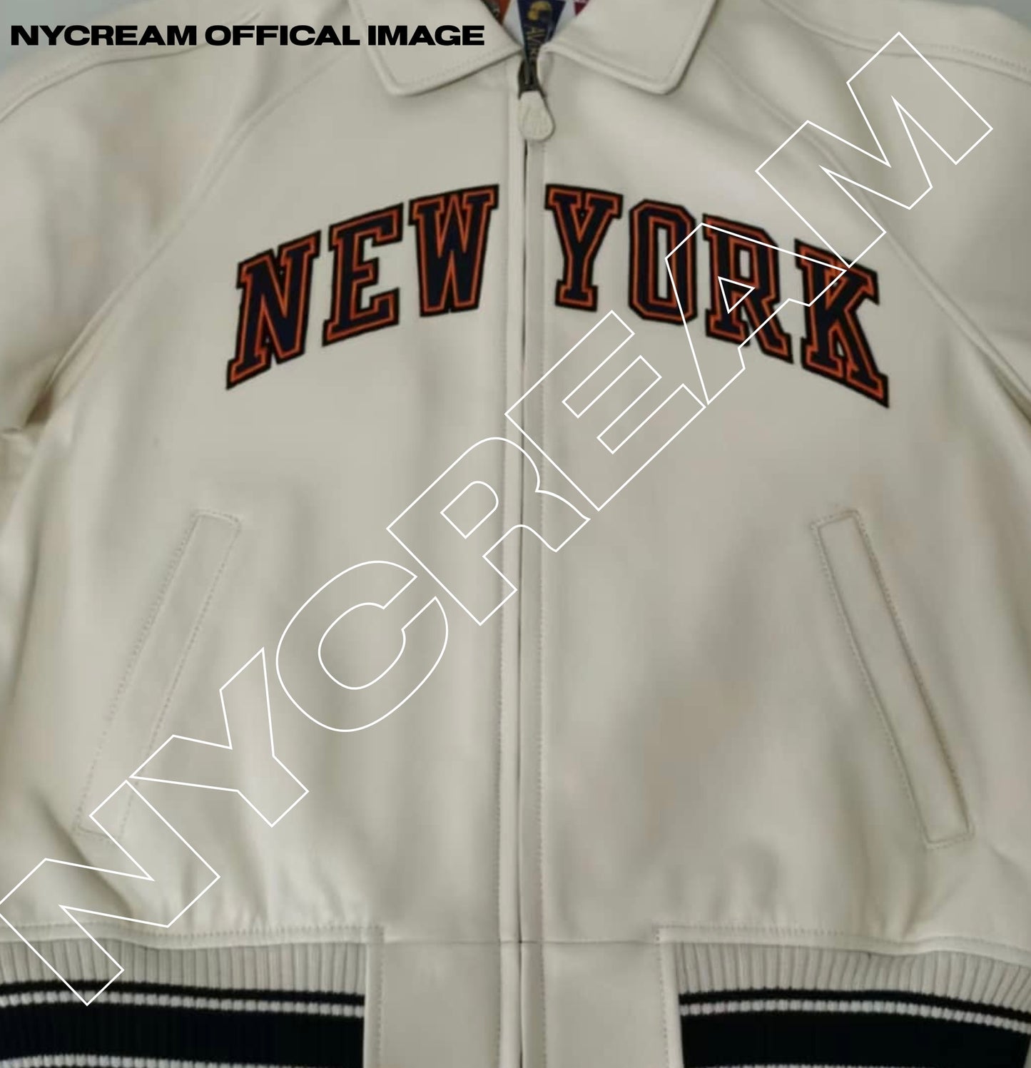 AVIREX x KITH NEW YORK KNICKS ICON (WHITE)