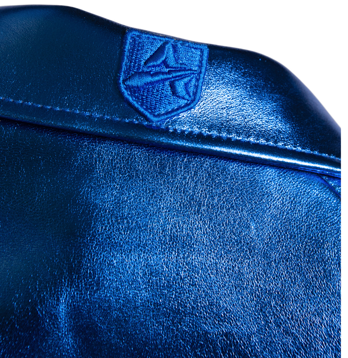 WOMEN’S CROPPED AVIREX ICON BLUE METALLIC