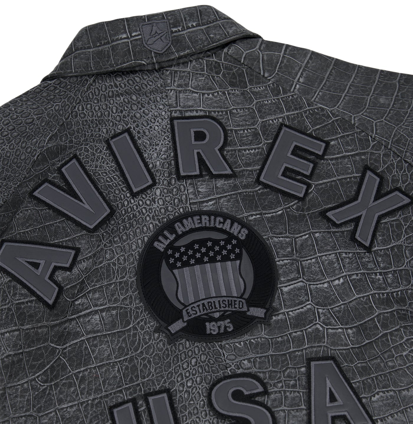 LIMITED EDITION DISTRESSED CROC AVIREX ICON