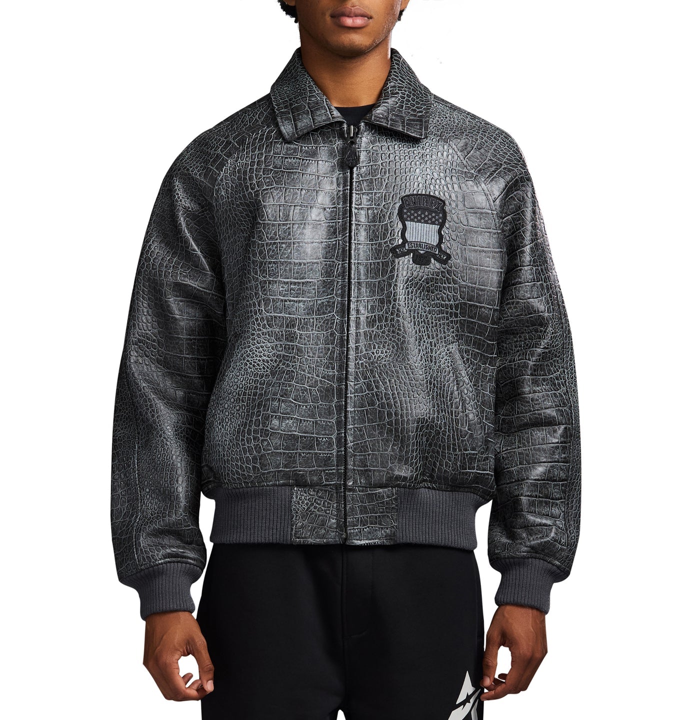 LIMITED EDITION DISTRESSED CROC AVIREX ICON