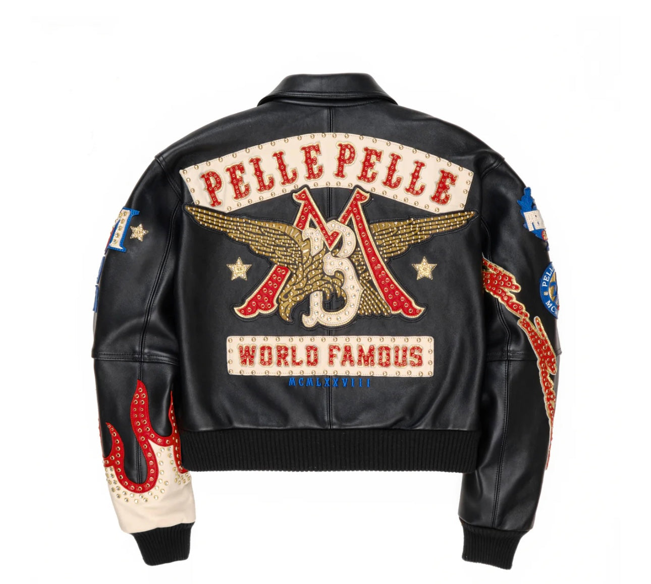 WOMEN’S CROPPED WORLD FAMOUS PELLE PELLE