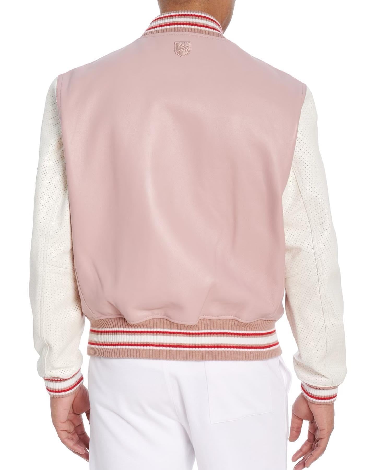 AVIREX SCRIPT VARSITY PINK/WHITE