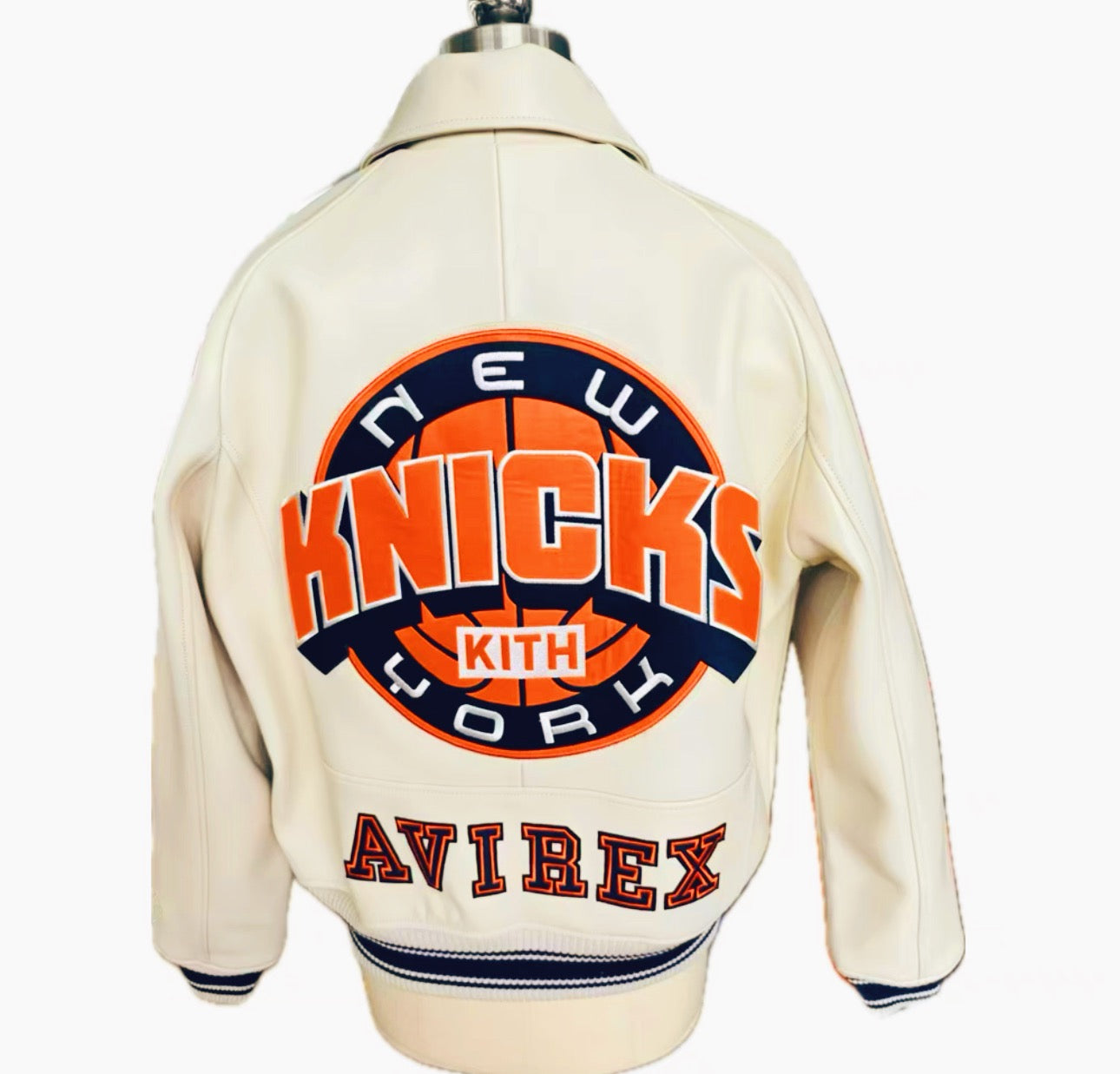 AVIREX x KITH NEW YORK KNICKS ICON (WHITE)