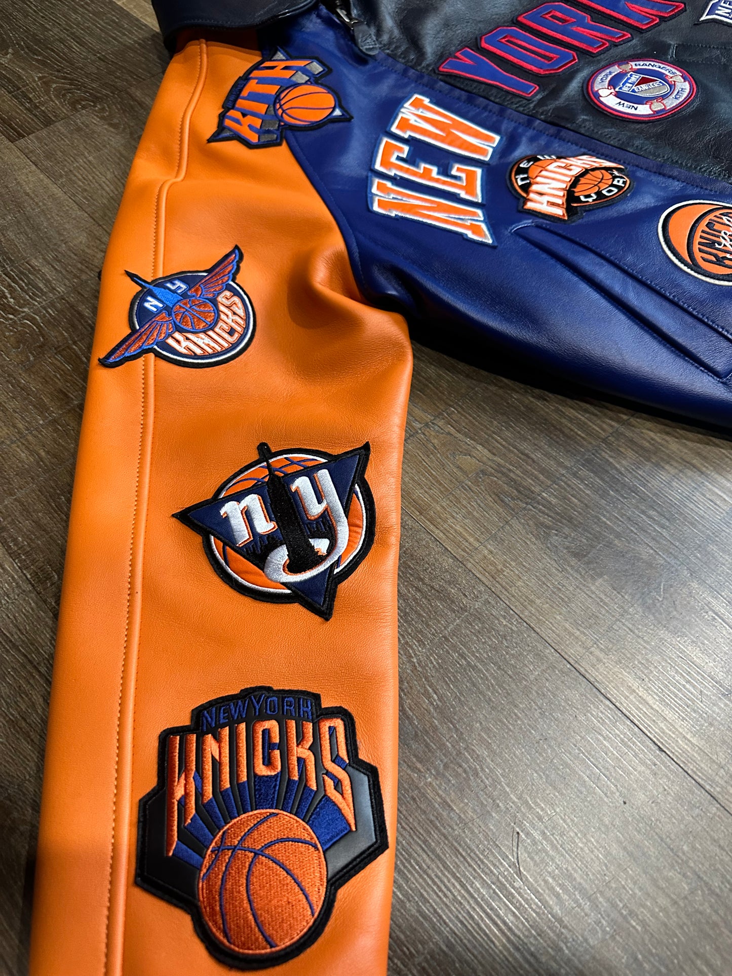 KITH & AVIREX for MADISON SQUARE GARDEN Sports Icon Jacket (MULTI)