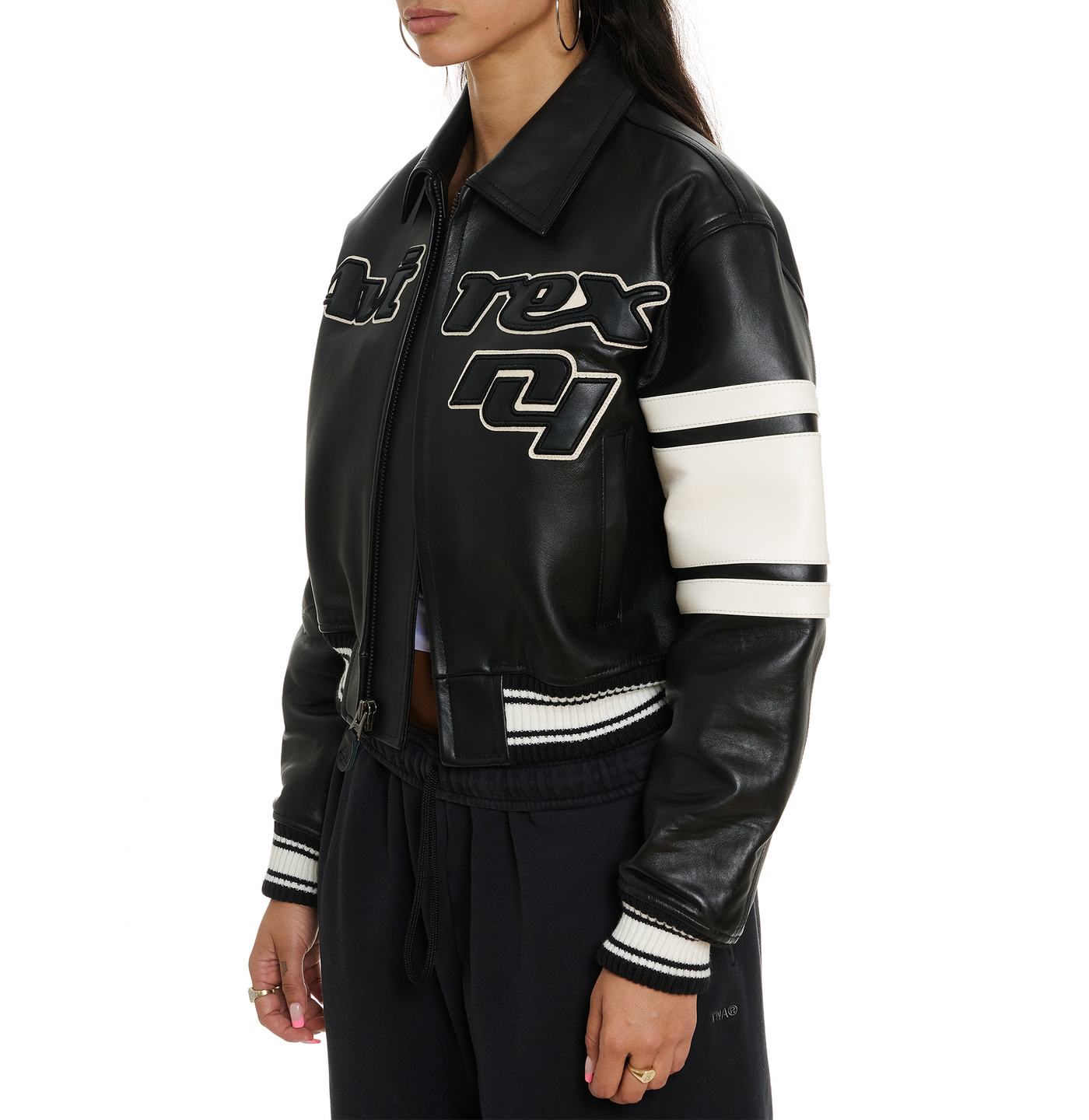 WOMEN’S CROPPED AVIREX LEGEND BLACK