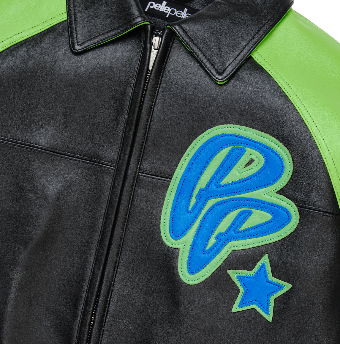 PELLE PELLE CLASSIC SODA CLUB PLUSH (BLACK/BRIGHT GREEN)