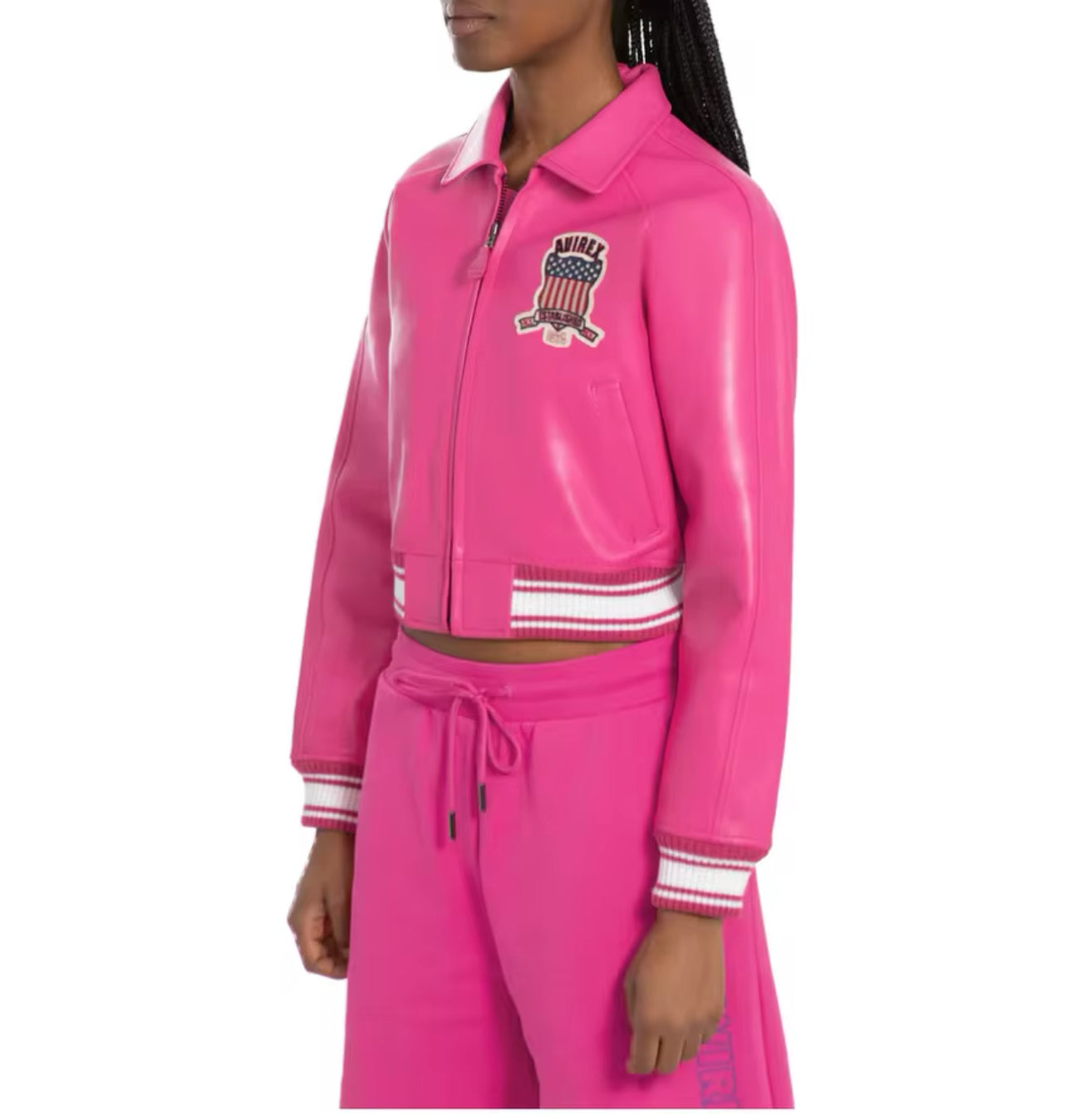 WOMEN’S CROPPED AVIREX ICON PINK