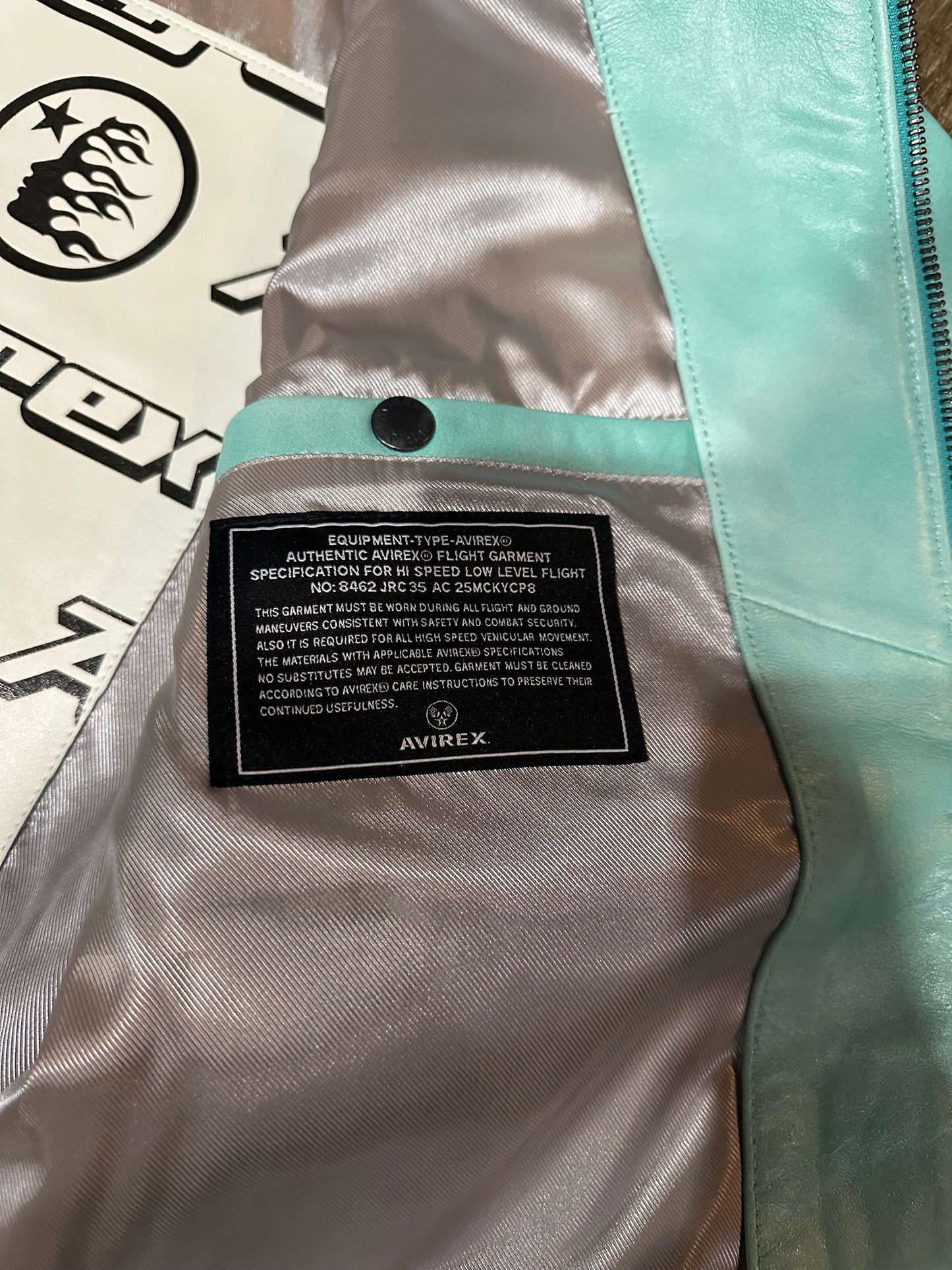 AVIREX ICON x HELLSTAR TURQUOISE