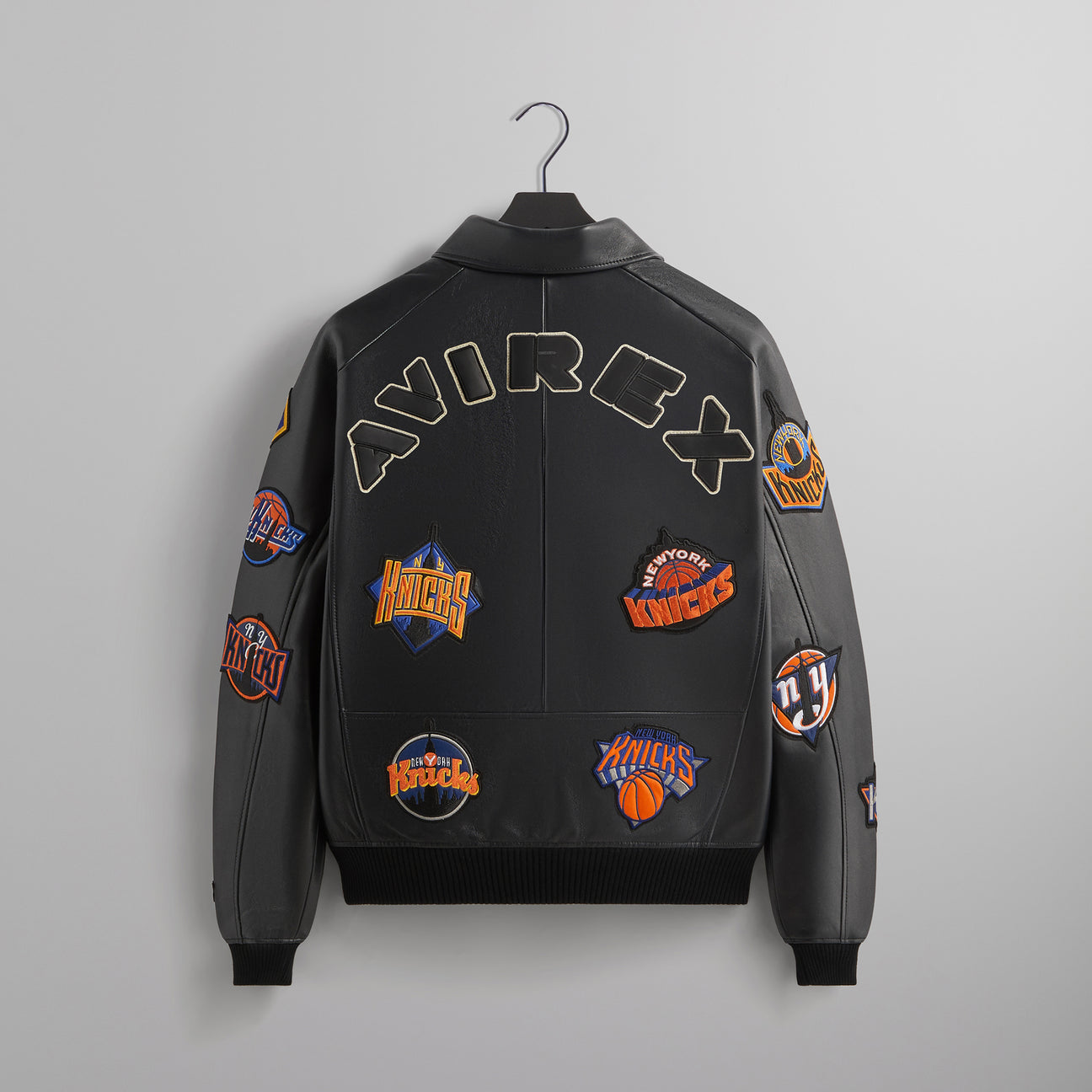 AVIREX x KITH NEW YORK KNICKS PATCH WORK VARSITY