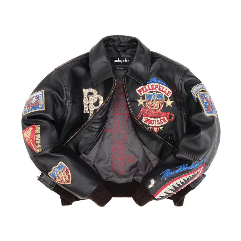 PELLE PELLE AMERICAN BRUISER PLUSH SCHWARZ FÜR DAMEN