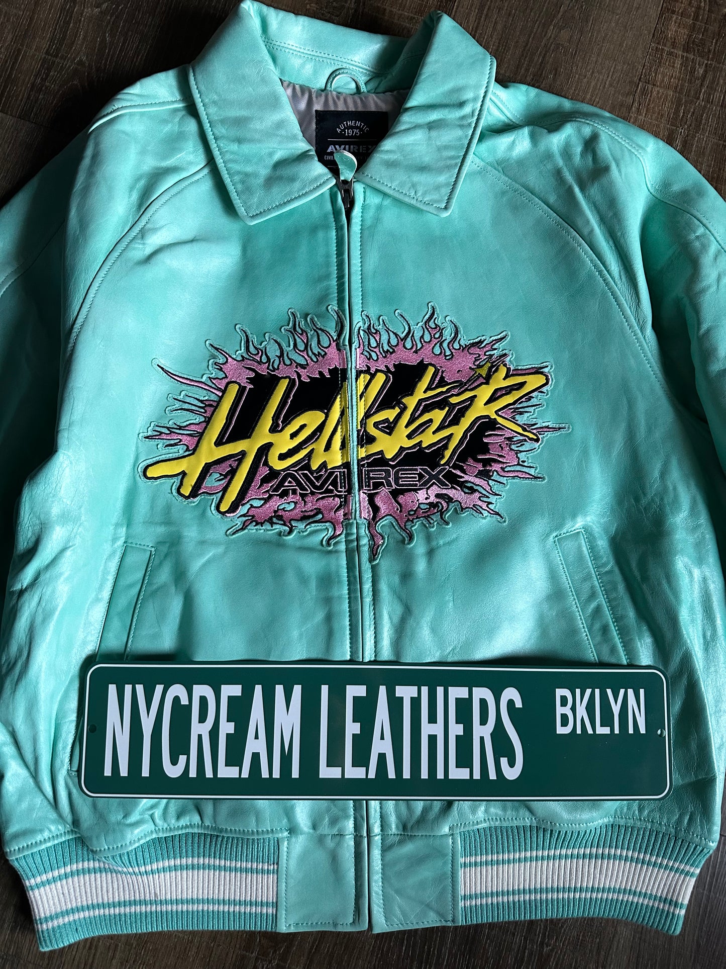 AVIREX ICON x HELLSTAR TURQUOISE