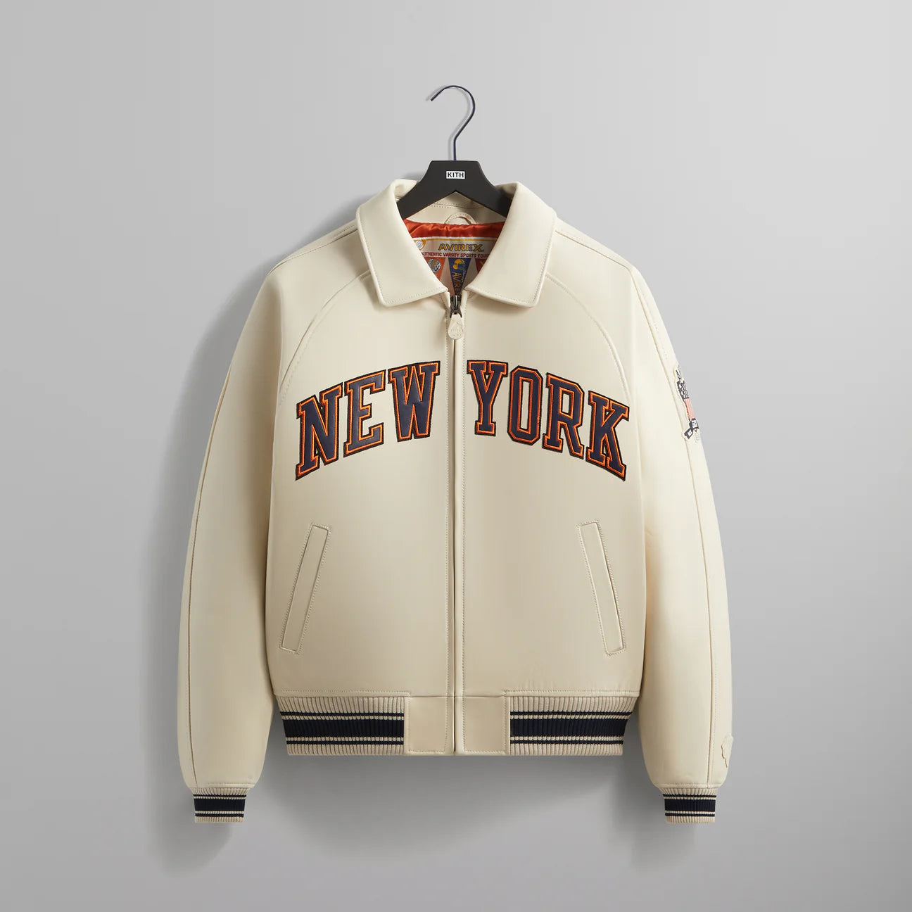 AVIREX x KITH NEW YORK KNICKS ICON (WHITE)