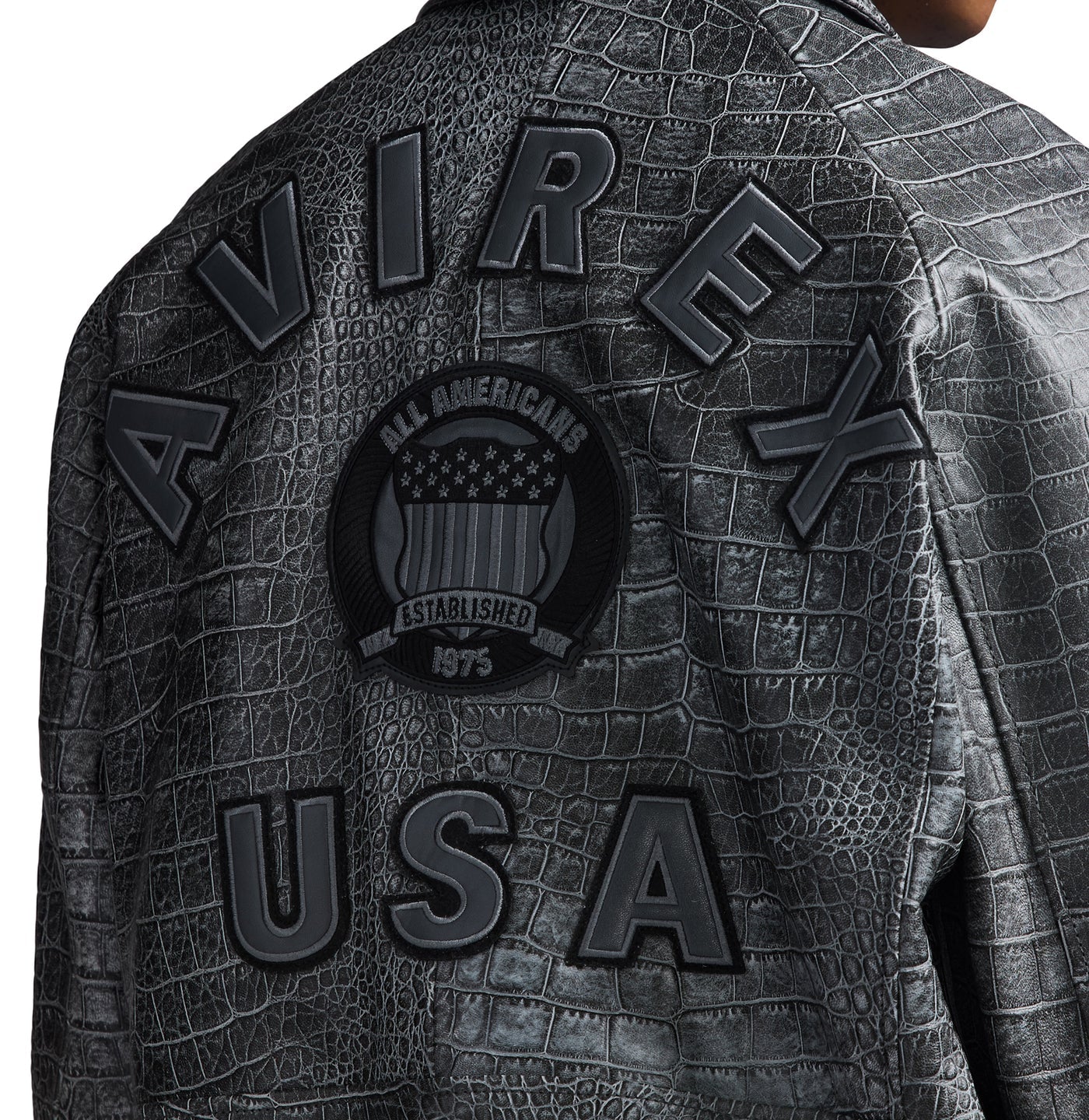 LIMITED EDITION DISTRESSED CROC AVIREX ICON