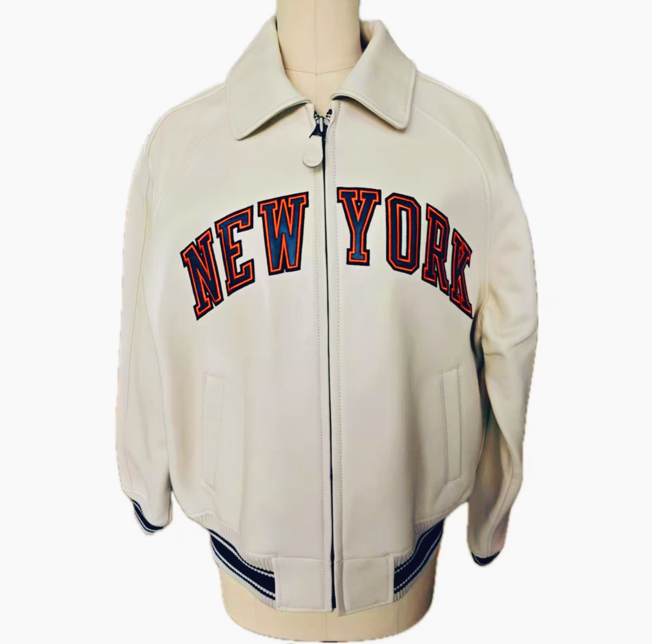 AVIREX x KITH NEW YORK KNICKS ICON (WHITE)