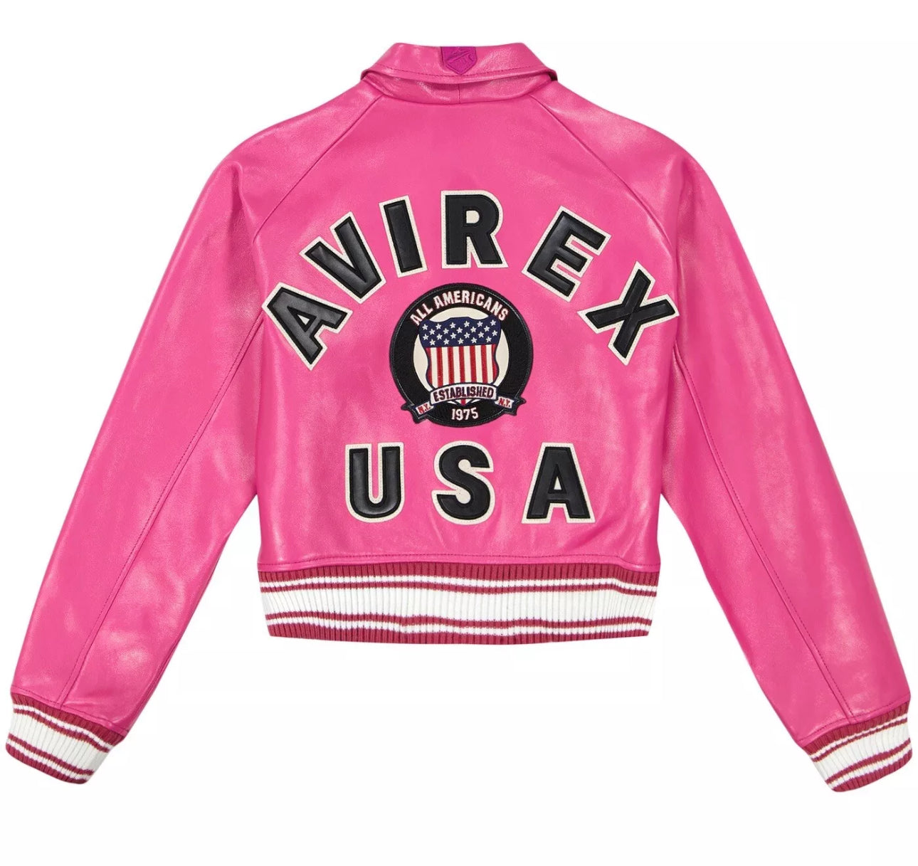 WOMEN’S CROPPED AVIREX ICON PINK