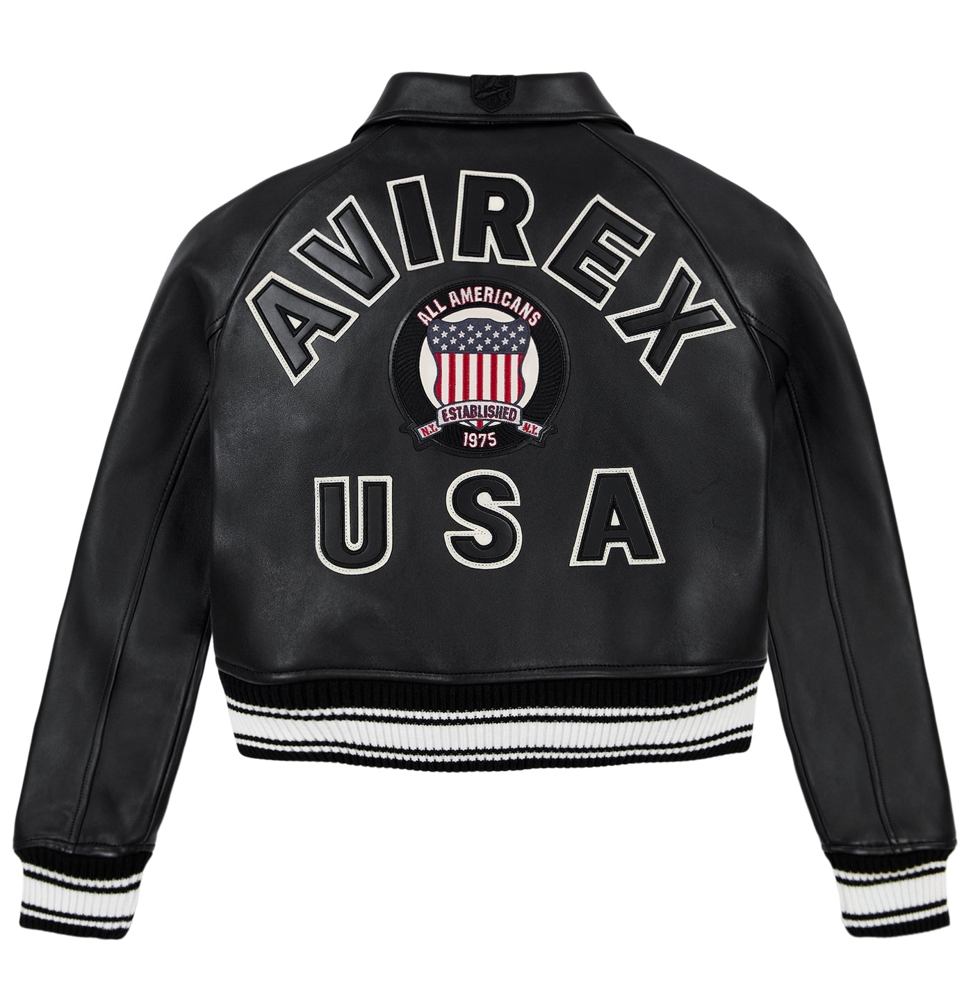 WOMEN’S CROPPED AVIREX ICON BLACK