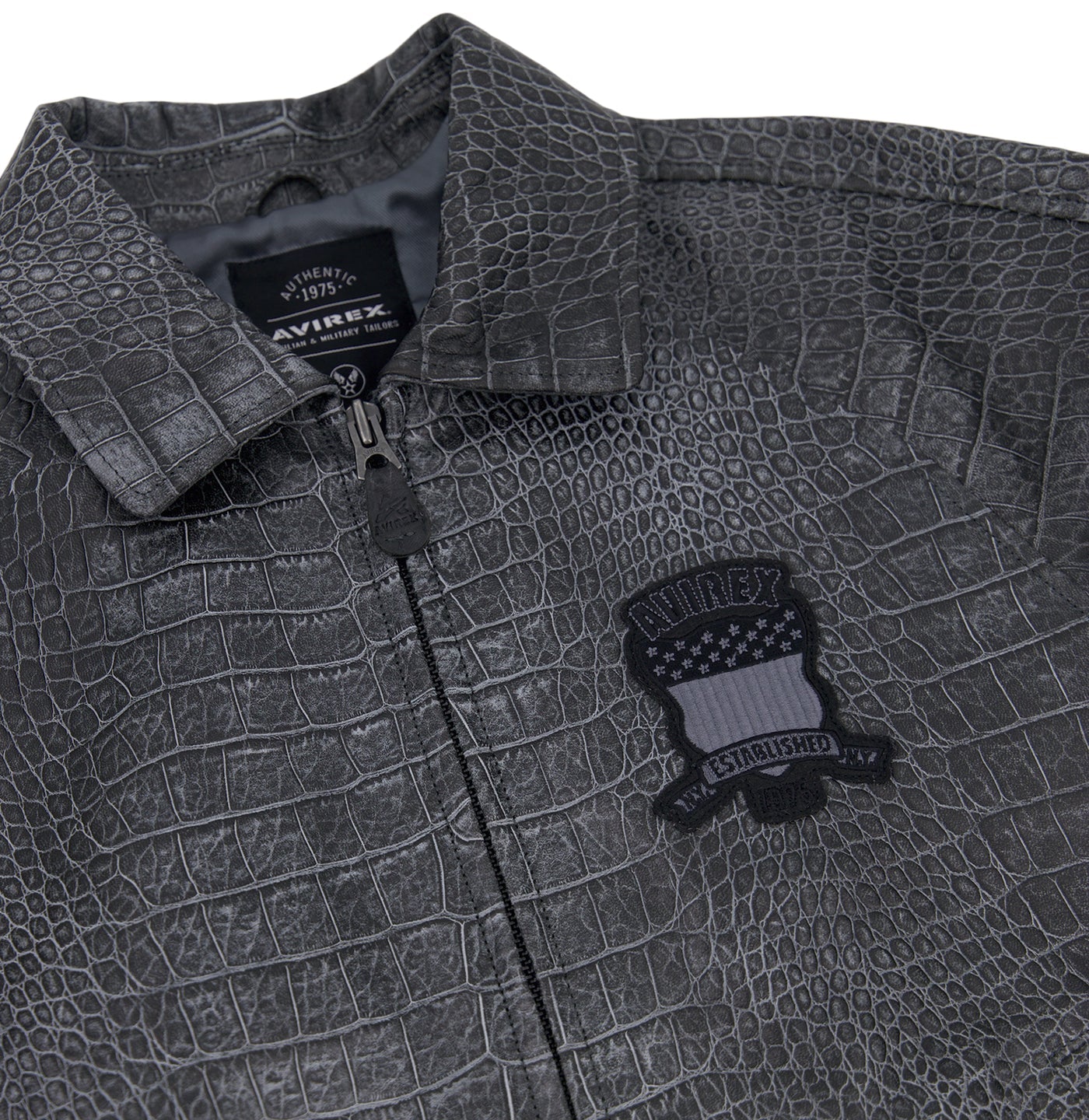 LIMITED EDITION DISTRESSED CROC AVIREX ICON