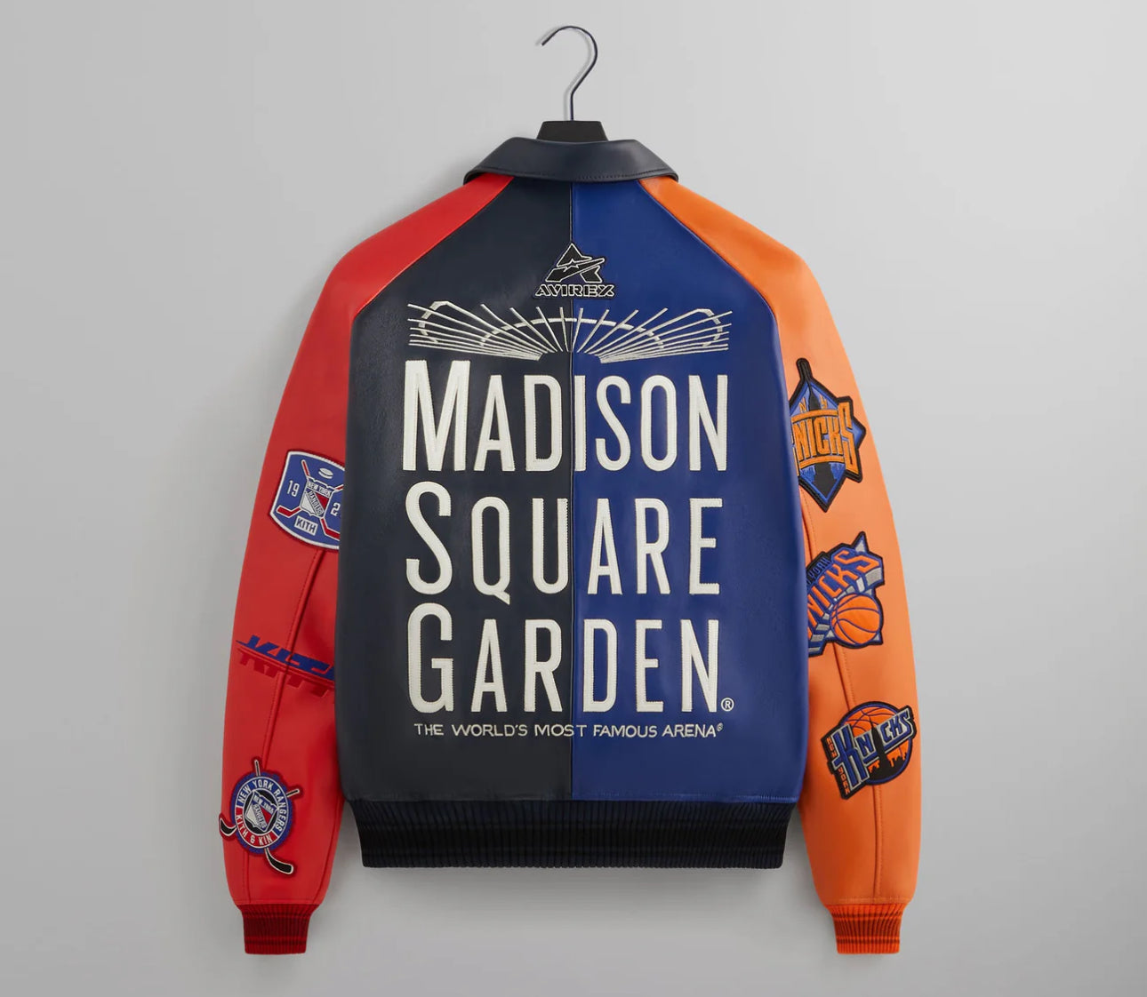 KITH & AVIREX for MADISON SQUARE GARDEN Sports Icon Jacket (MULTI)