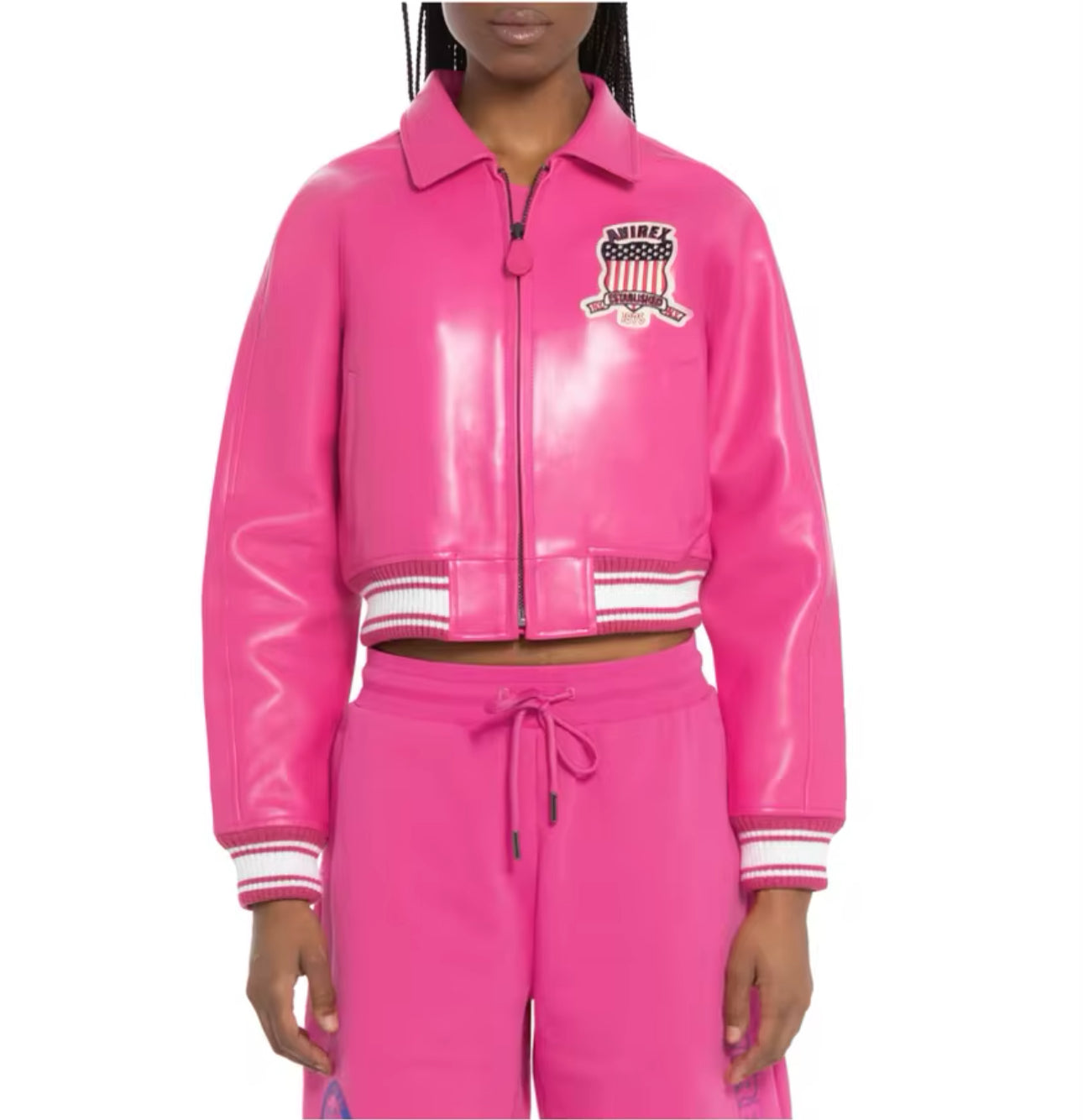 WOMEN’S CROPPED AVIREX ICON PINK