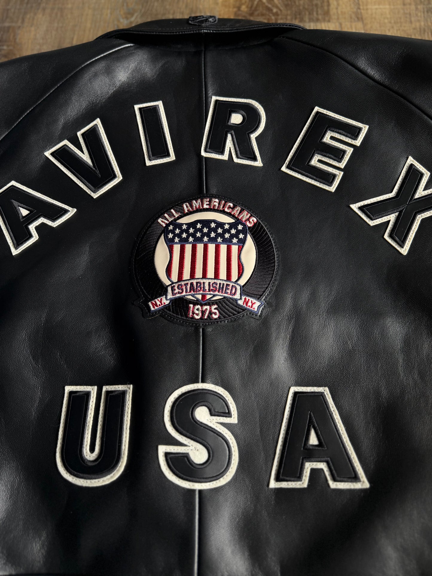 AVIREX ICON JACKET (BLACK)