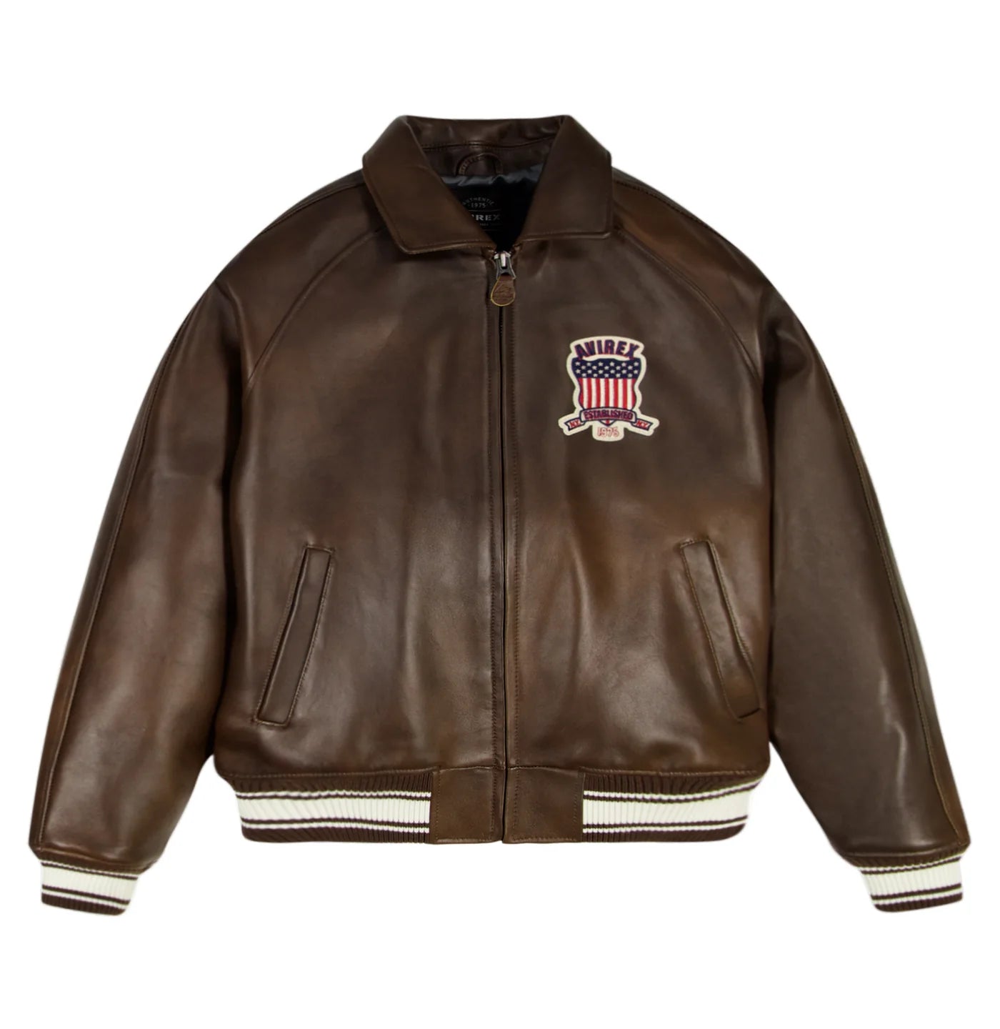 VINTAGE BROWN AVIREX ICON