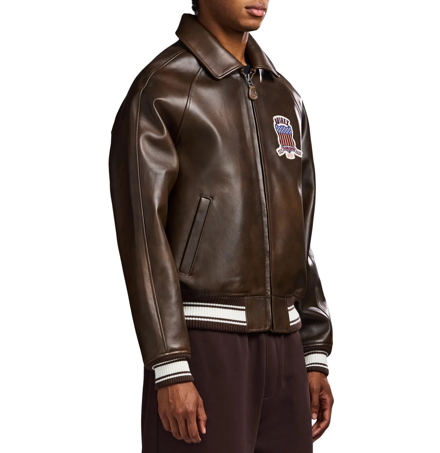 VINTAGE BROWN AVIREX ICON