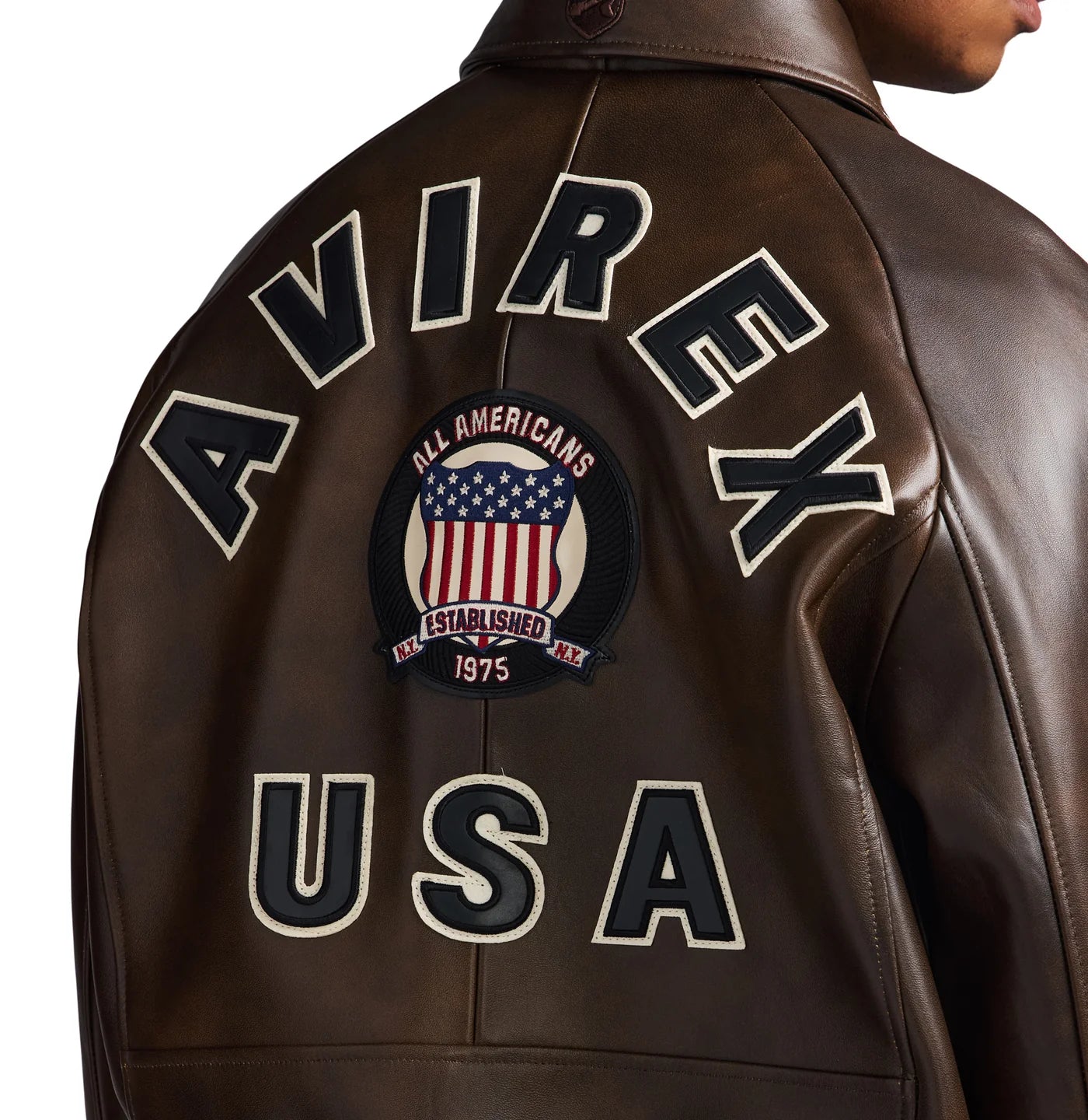 VINTAGE BROWN AVIREX ICON