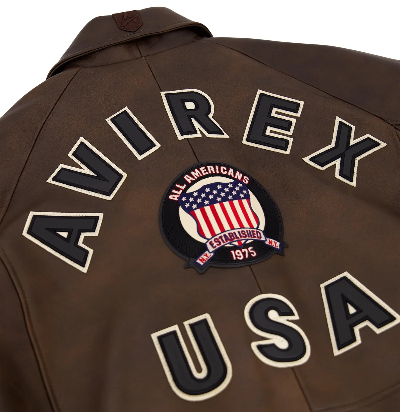 VINTAGE BROWN AVIREX ICON