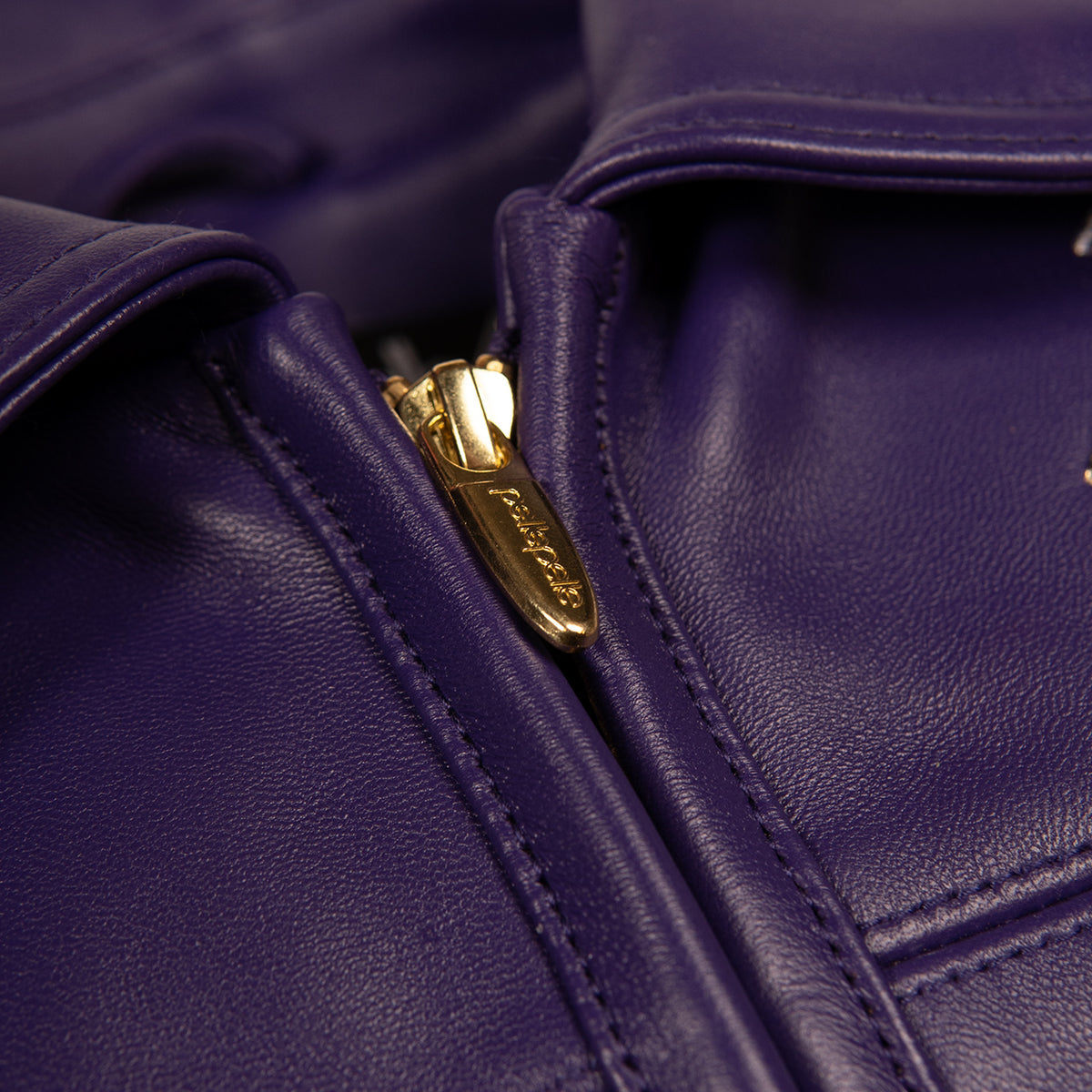 WOMEN’S CROPPED PELLE PELLE AMERICAN BRUISER PLUSH PURPLE