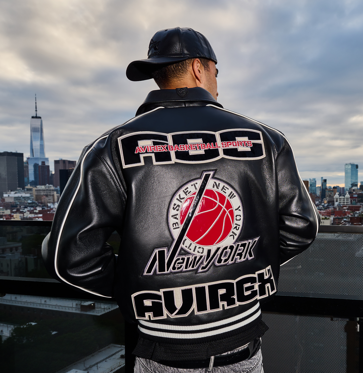 AVIREX BASKETBALL JACKET