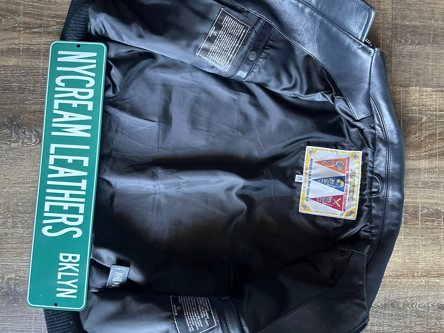 AVIREX x KITH NEW YORK KNICKS PATCH WORK VARSITY