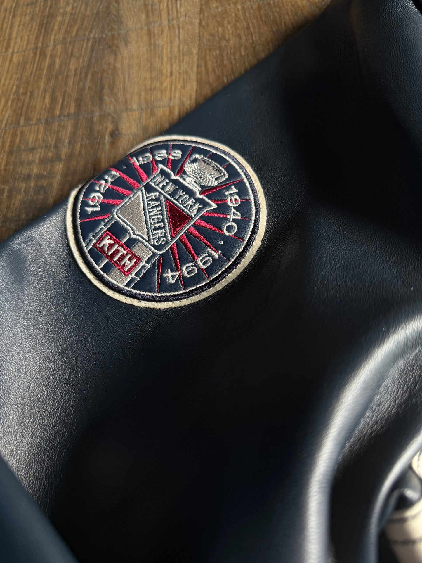 KITH & AVIREX FOR THE NEW YORK RANGERS BOMBER JACKET
