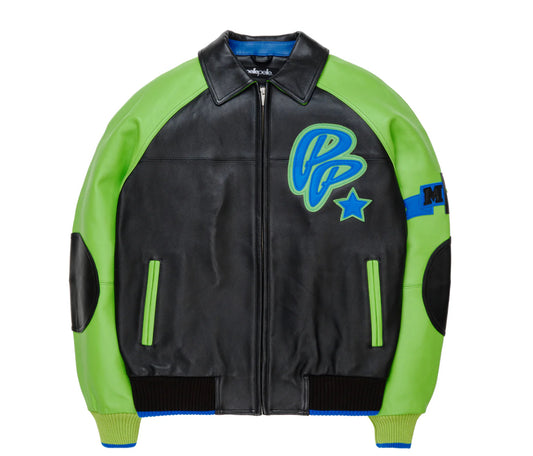 PELLE PELLE CLASSIC SODA CLUB PLUSH (BLACK/BRIGHT GREEN)