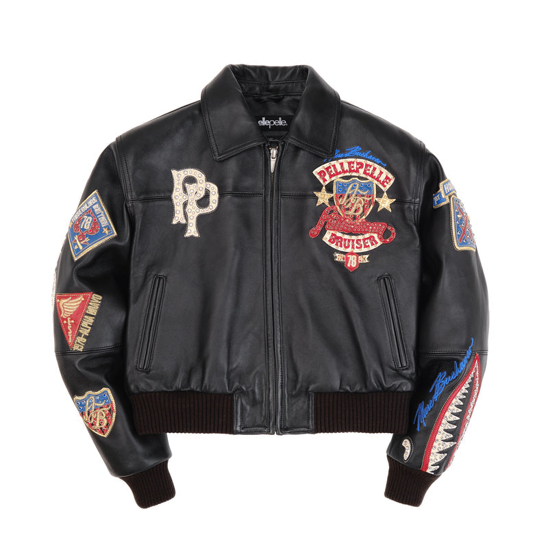 PELLE PELLE AMERICAN BRUISER PLUSH SCHWARZ FÜR DAMEN