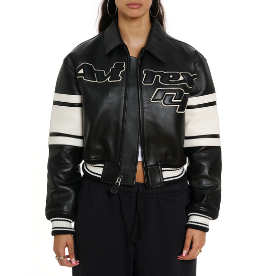 WOMEN’S CROPPED AVIREX LEGEND BLACK