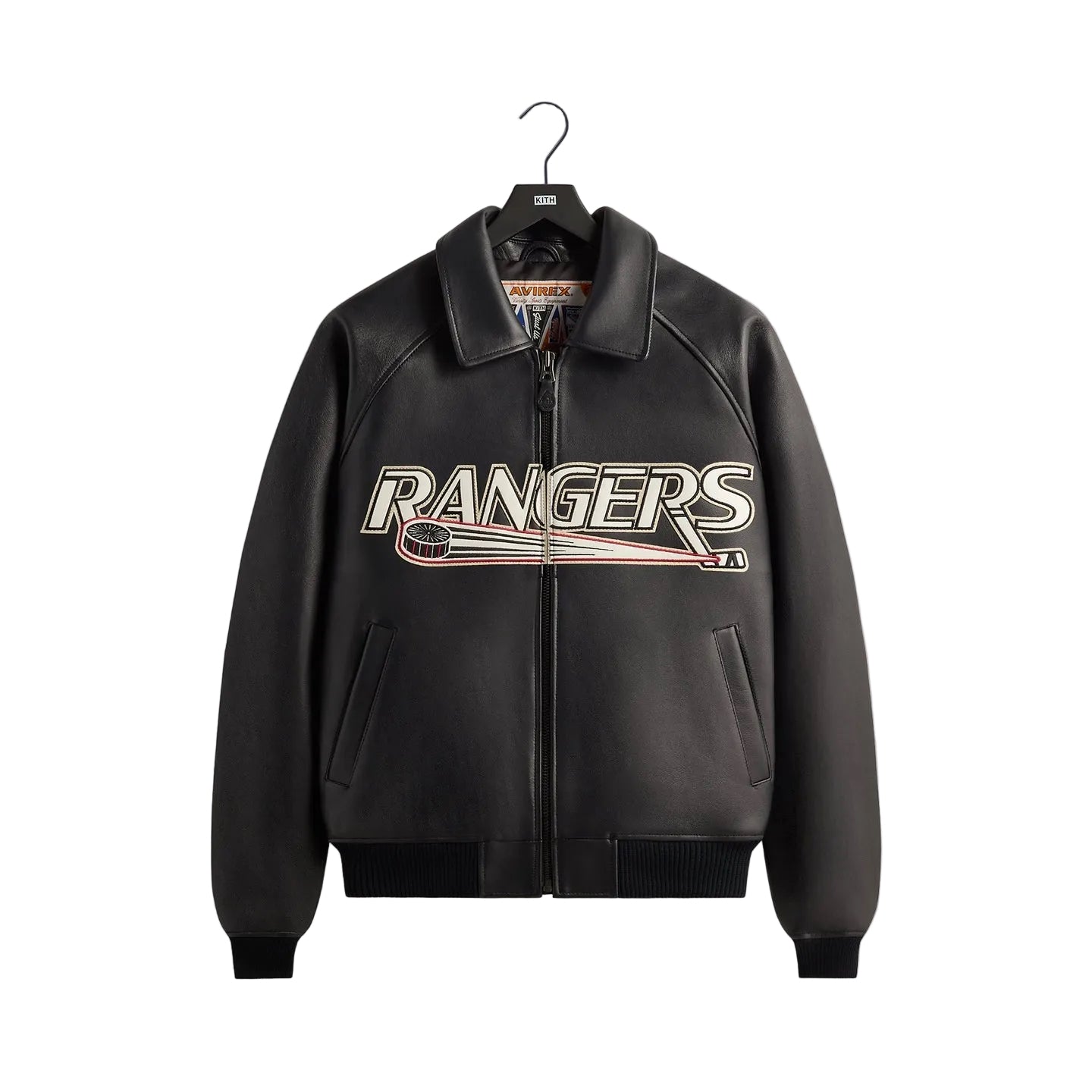 KITH & AVIREX FOR THE NEW YORK RANGERS BOMBER JACKET
