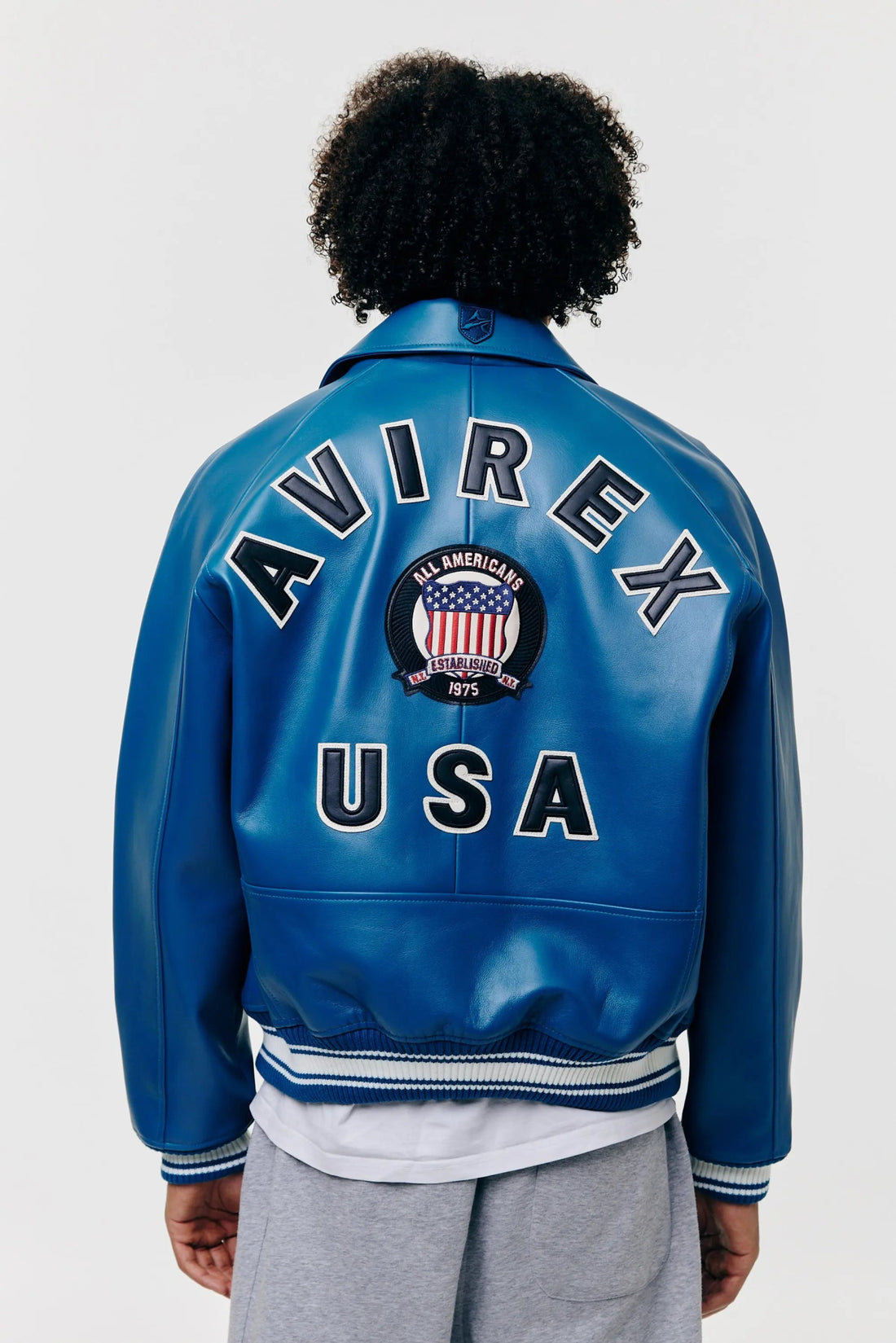 AVIREX ICON JACKET (TEAL)