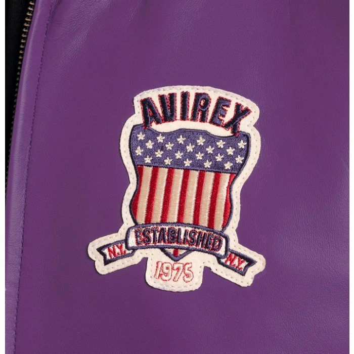 AVIREX ICON JACKET (PURPLE ORCHID)