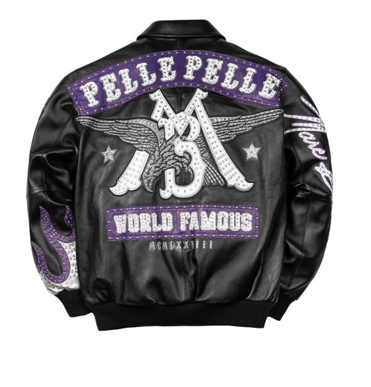 WORLD FAMOUS PELLE PELLE JACKET - BLACK