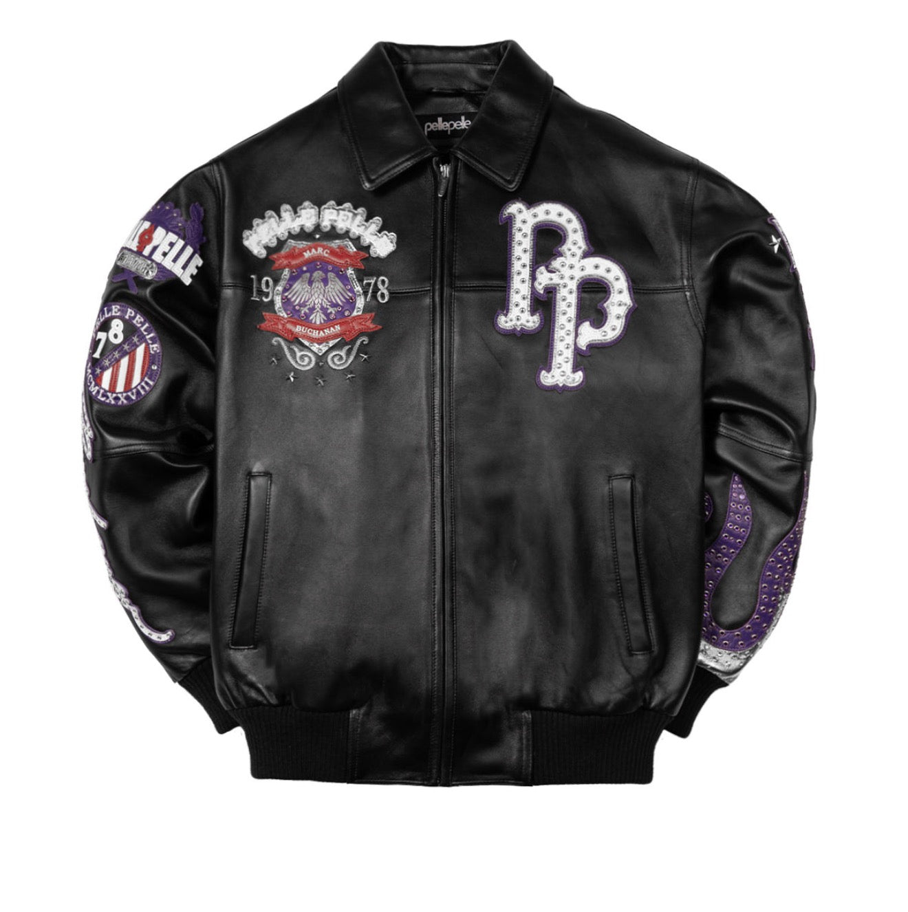 WORLD FAMOUS PELLE PELLE JACKET - BLACK