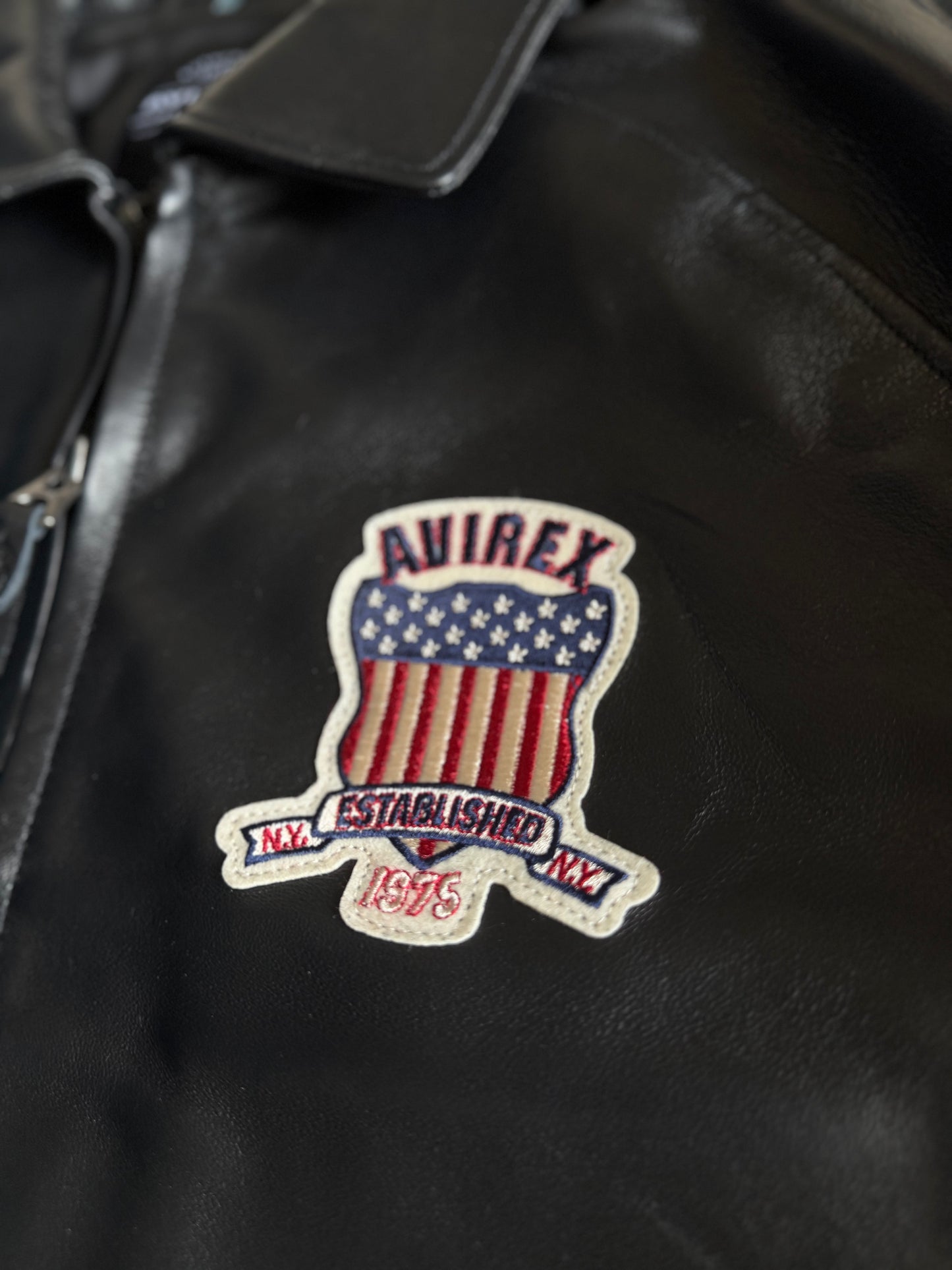 AVIREX ICON JACKET (BLACK)