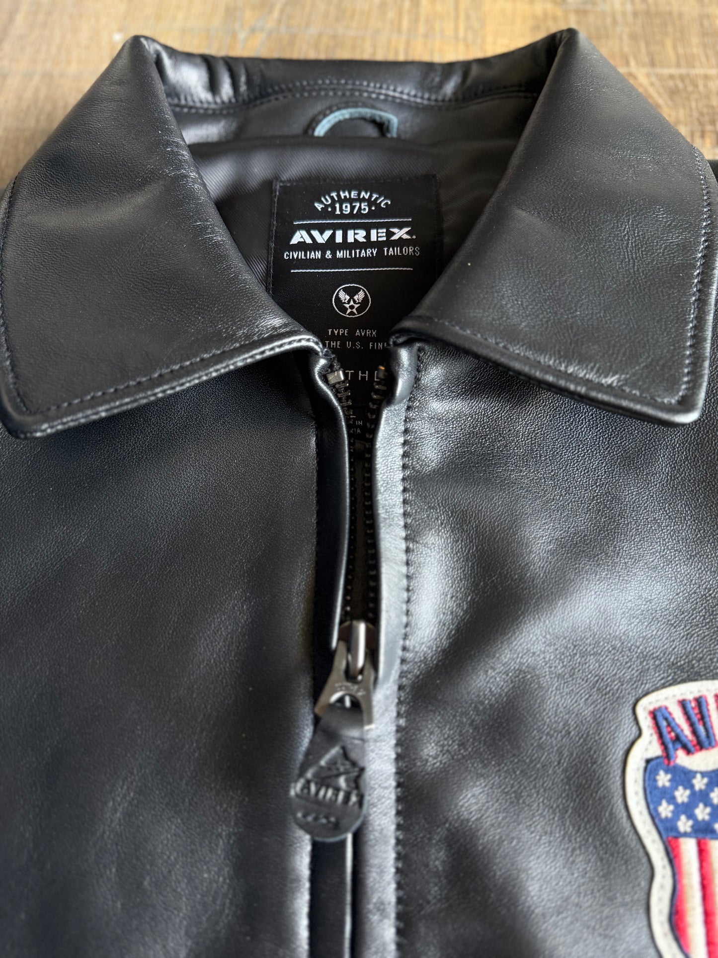 AVIREX ICON JACKET (BLACK)