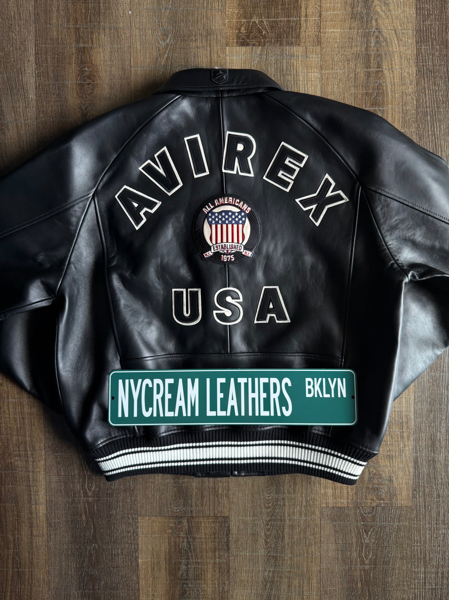 AVIREX ICON JACKET (BLACK)